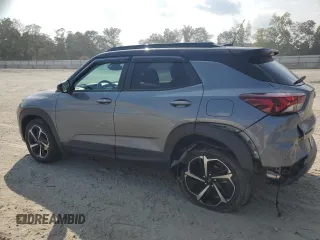 2021 Chevrolet TrailBlazer RS with VIN KL79MTSL6MB020054, listed as a Copart auction lot 67673364 with 32,534 mi miles and Salvage Title. Bid and sale history available at DreamBid. Image 2.