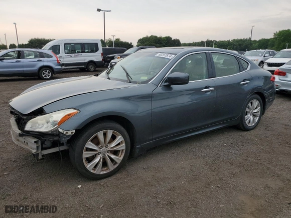 2011 Infiniti M37 with VIN JN1BY1AP4BM322819, listed as a Copart auction lot 56267874 with 192,504 mi miles and Clean Title. Bid and sale history available at carsss.com. Image 1.