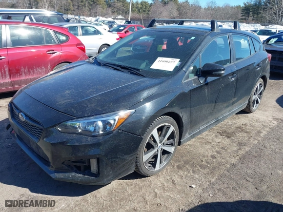 2017 Subaru Impreza Sport with VIN 4S3GTAK61H1714772, listed as a IAAI auction lot 41680257 with 144,027 mi miles. Bid and sale history available at carsss.com. Image 18.