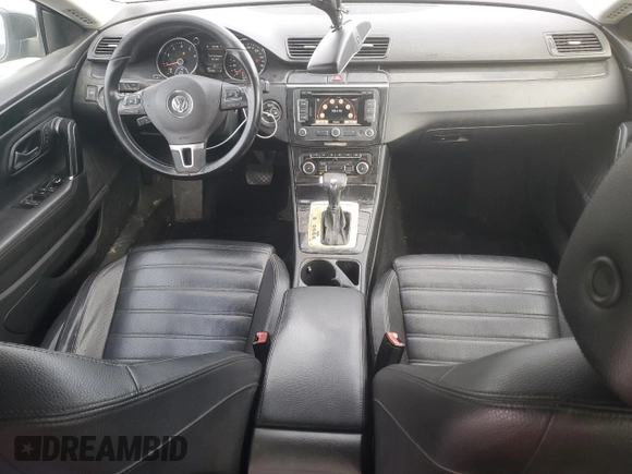 2011 Volkswagen CC Lux Plus with VIN WVWHN7AN9BE727280, listed as a Copart auction lot 85802354 with 128,245 mi miles and Clean Title. Bid and sale history available at carsss.com. Image 8.