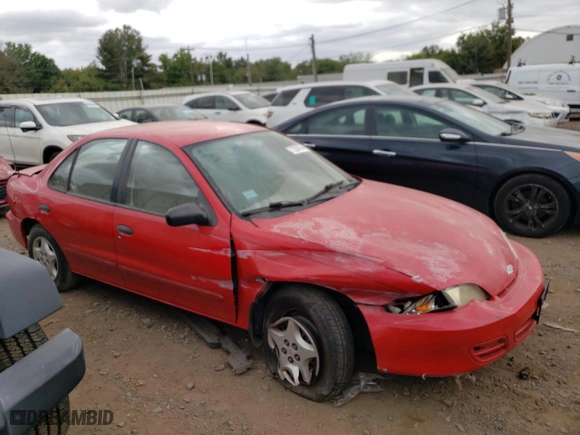 2002 Chevrolet Cavalier with VIN 1G1JC524727384631, listed as a Copart auction lot 72356764 with 126,432 mi miles and Salvage Title. Bid and sale history available at carsss.com. Image 4.