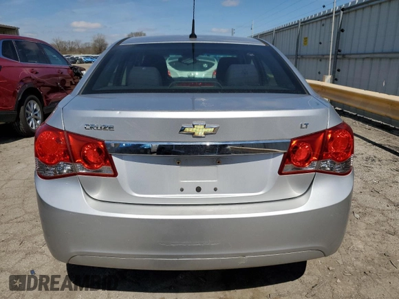 2013 Chevrolet Cruze 1LT with VIN 1G1PC5SB3D7184924, listed as a Copart auction lot 53326355 with 170,359 mi miles and Salvage Title. Bid and sale history available at DreamBid. Image 6.