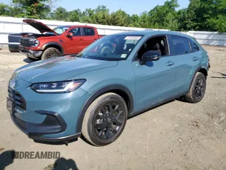 2024 Honda HR-V Sport with VIN 3CZRZ2H50RM749426, listed as a Copart auction lot 61462695 with 17,334 mi miles and Salvage title. Bid and sale history available at DreamBid. Image 1.