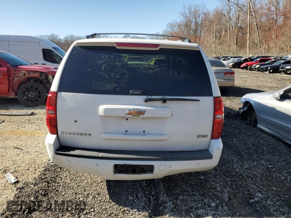 2008 Chevrolet Suburban LT w/3LT with VIN 3GNFK16328G163677, listed as a Copart auction lot 49974215 with 153,741 mi miles and Salvage Title. Bid and sale history available at carsss.com. Image 6.