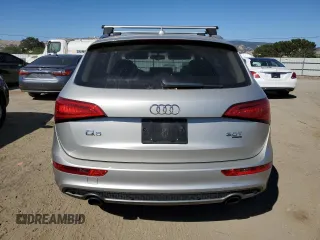 2014 Audi Q5 Premium Plus with VIN WA1DGAFP0EA037312, listed as a Copart auction lot 61694505 with 124,252 mi miles and Salvage title. Bid and sale history available at DreamBid. Image 6.