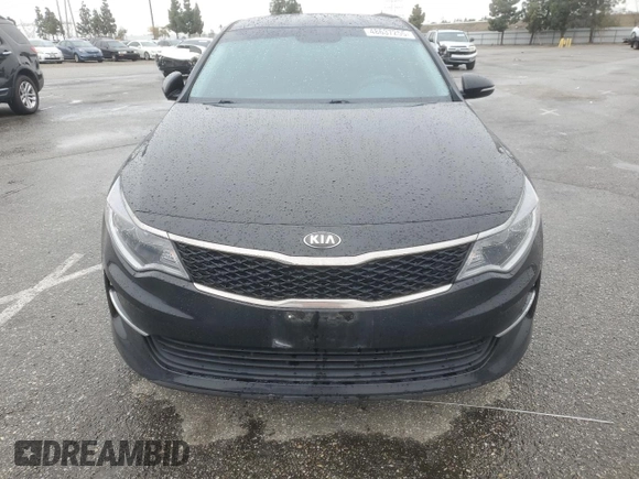 2018 Kia Optima LX with VIN 5XXGT4L3XJG261199, listed as a Copart auction lot 48637255 with 107,293 mi miles and Salvage Title. Bid and sale history available at carsss.com. Image 5.