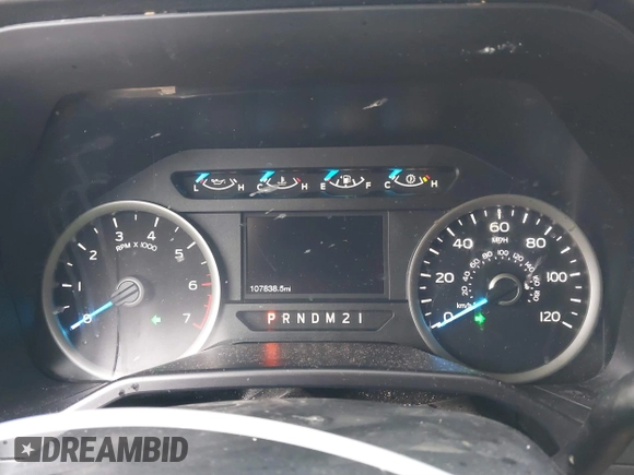 2016 Ford F-150 XLT with VIN 1FTEX1EP7GFC38318, listed as a IAAI auction lot 41417018 with 107,838 mi miles. Bid and sale history available at carsss.com. Image 7.