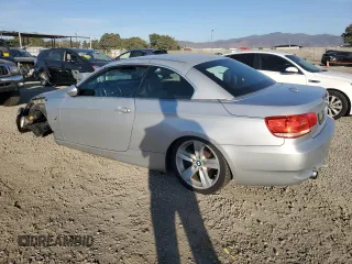 2007 BMW 3 Series 335i with VIN WBAWL73587PX50889, listed as a Copart auction lot 85985264 with 120,312 mi miles and Salvage Title. Bid and sale history available at carsss.com. Image 2.