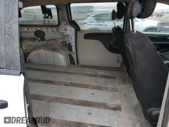2013 Ram Cargo Van Tradesman with VIN 2C4JRGAG3DR781252, listed as a Copart auction lot 78935644 with 196,033 mi miles and Salvage Title. Bid and sale history available at carsss.com. Image 11.