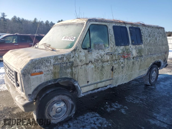 1990 Ford Econoline Cargo with VIN 1FTFE24Y2LHB86170, listed as a Copart auction lot 89197245 with 81,104 mi miles and Clean Title. Bid and sale history available at DreamBid. Image 1.