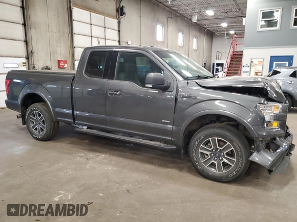 2016 Ford F-150 XLT с VIN 1FTFX1EG5GFD61684, выставлен на аукционе Copart как лот 56030485 с пробегом 62 280 миль миль и Списание • Salvage title. История ставок и продаж доступна на DreamBid. Изображение 4.