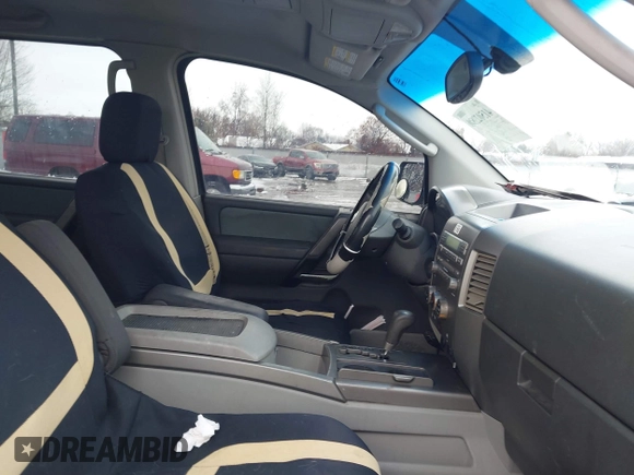 2004 Nissan Titan LE with VIN 1N6AA07B54N513193, listed as a IAAI auction lot 41502380 with 193,878 mi miles and . Bid and sale history available at DreamBid. Image 5.