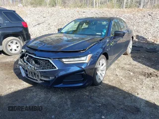 2021 Acura TLX Technology with VIN 19UUB5F48MA010750, listed as a IAAI auction lot 41779356 with 40,669 mi miles and . Bid and sale history available at DreamBid. Image 2.