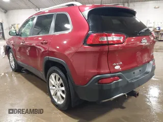 2017 Jeep Cherokee Limited z VIN 1C4PJMDB8HW625950, wystawiony jako IAAI lot #41650266 z przebiegiem 85 928 mil mil oraz . Historia ofert i sprzedaży dostępna na DreamBid. Obrazek 3.