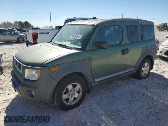 2005 Honda Element EX with VIN 5J6YH28665L024318, listed as a Copart auction lot 80584914 with 242,777 mi miles and Clean Title. Bid and sale history available at DreamBid. Image 1.