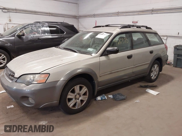 2005 Subaru Legacy Outback with VIN 4S4BP61C656323159, listed as a IAAI auction lot 42673715 with 132,230 mi miles and . Bid and sale history available at DreamBid. Image 2.