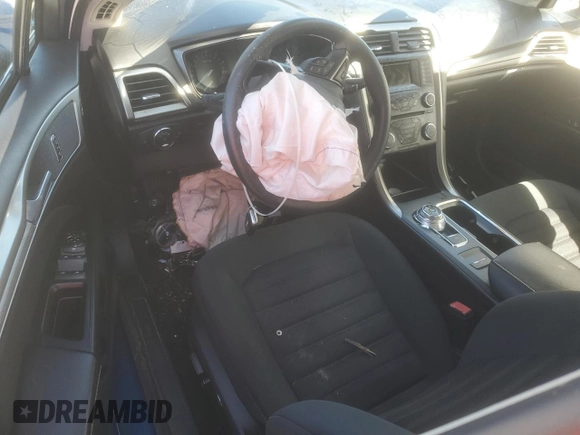 2017 Ford Fusion SE with VIN 3FA6P0H76HR203841, listed as a Copart auction lot 47520985 with 0 mi miles and Salvage Title. Bid and sale history available at carsss.com. Image 8.