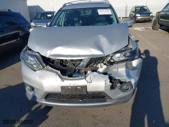 2015 Nissan Rogue SV with VIN 5N1AT2MV3FC912069, listed as a IAAI auction lot 41751599 with 119267 miles. Bid and sale history available at carsss.com. Image 12.