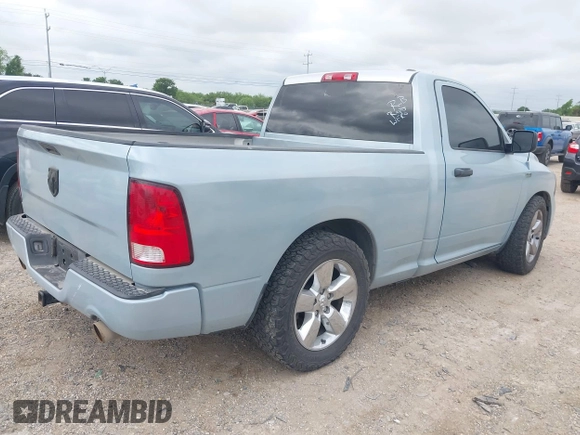 2012 Ram 1500 Express with VIN 3C6JD6AT5CG236977, listed as a IAAI auction lot 42382468 with 143,148 mi miles and . Bid and sale history available at DreamBid. Image 4.