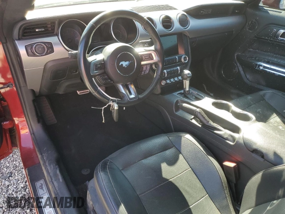 2020 Ford Mustang EcoBoost with VIN 1FA6P8TH6L5157650, listed as a Copart auction lot 49397575 with 21,843 mi miles and Salvage Title. Bid and sale history available at carsss.com. Image 8.