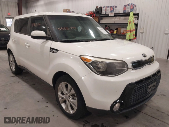 2016 Kia Soul + with VIN KNDJP3A55G7261069, listed as a IAAI auction lot 41308499 with 106,209 mi miles and . Bid and sale history available at DreamBid. Image 1.
