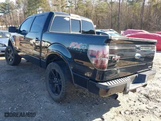 2013 Ford F-150 XL with VIN 1FTFW1EF8DFB01589, listed as a IAAI auction lot 41546455 with 157,255 mi miles. Bid and sale history available at carsss.com. Image 3.