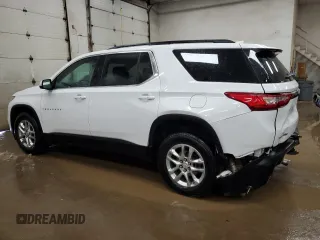 2021 Chevrolet Traverse LT Cloth with VIN 1GNERGKW3MJ238292, listed as a Copart auction lot 85295904 with 25,813 mi miles and Non Repairable. Bid and sale history available at carsss.com. Image 2.