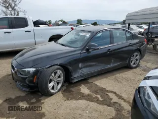 2016 BMW 3 Series 328i with VIN WBA8E9G53GNU29606, listed as a Copart auction lot 53123685 with 83,774 mi miles and Salvage Title. Bid and sale history available at carsss.com. Image 1.