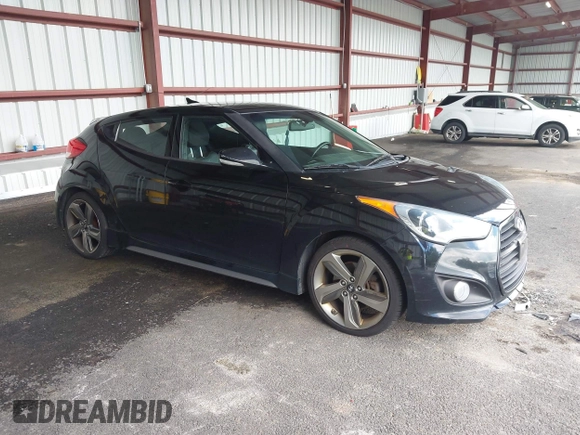 2013 Hyundai Veloster Turbo with VIN KMHTC6AE0DU179068, listed as a IAAI auction lot 42532883 with 182,916 mi miles and . Bid and sale history available at DreamBid. Image 1.