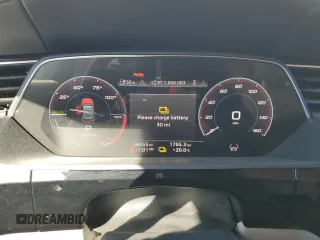 2021 Audi e-tron Premium Plus with VIN WA1LAAGE6MB001790, listed as a Copart auction lot 80484104 with 38,455 mi miles and Salvage title. Bid and sale history available at DreamBid. Image 9.