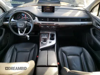 2018 Audi Q7 Premium with VIN WA1AHAF78JD004454, listed as a Copart auction lot 82393654 with 131,091 mi miles and Salvage title. Bid and sale history available at DreamBid. Image 8.