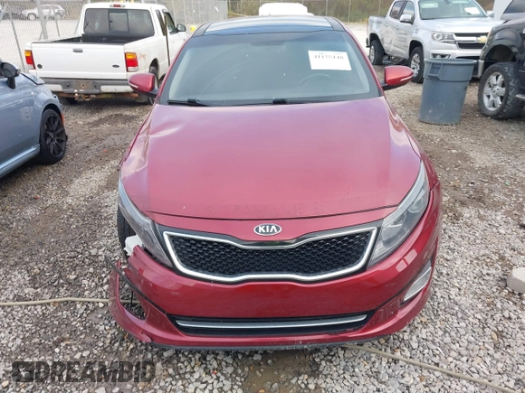 2015 Kia Optima SXL Turbo with VIN 5XXGR4A68FG388200, listed as a IAAI auction lot 41155148 with 238,590 mi miles and . Bid and sale history available at DreamBid. Image 13.