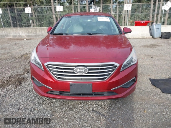 2016 Hyundai Sonata SE with VIN 5NPE24AF0GH261359, listed as a IAAI auction lot 42005720 with 100,889 mi miles and . Bid and sale history available at carsss.com. Image 12.