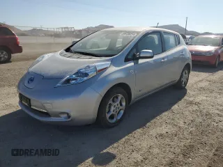 2011 Nissan LEAF SL with VIN JN1AZ0CP8BT007771, listed as a Copart auction lot 69126214 with 32,172 mi miles and Salvage Title. Bid and sale history available at carsss.com. Image 1.