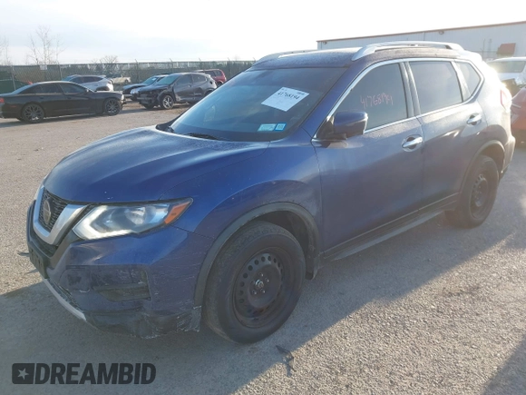 2019 Nissan Rogue SV with VIN JN8AT2MV9KW379176, listed as a IAAI auction lot 41768194 with 125,337 mi miles. Bid and sale history available at carsss.com. Image 18.
