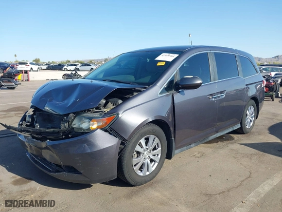 2015 Honda Odyssey EX with VIN 5FNRL5H47FB104501, listed as a IAAI auction lot 41978461 with 118,621 mi miles. Bid and sale history available at carsss.com. Image 17.