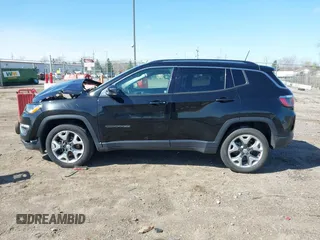 2020 Jeep Compass Limited with VIN 3C4NJDCB4LT119586, listed as a IAAI auction lot 41961357 with 67,426 mi miles and . Bid and sale history available at DreamBid. Image 14.
