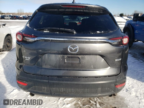 2017 Mazda CX-9 Touring with VIN JM3TCBCY6H0138596, listed as a Copart auction lot 42777925 with 88,936 mi miles and Salvage Title. Bid and sale history available at carsss.com. Image 6.