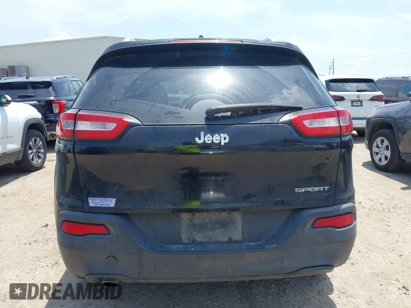 2015 Jeep Cherokee Sport z VIN 1C4PJLAB6FW608026, wystawiony jako IAAI lot #42282284 z przebiegiem Nie podano mil oraz . Historia ofert i sprzedaży dostępna na DreamBid. Obrazek 15.