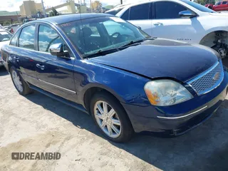 2005 Ford Five Hundred Limited with VIN 1FAHP28105G175957, listed as a IAAI auction lot 41743195 with 140,475 mi miles. Bid and sale history available at carsss.com. Image 1.