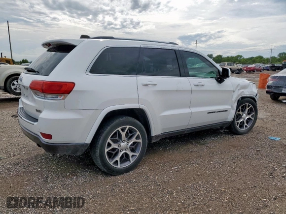 2018 Jeep Grand Cherokee Sterling z VIN 1C4RJEBG4JC322703, wystawiony jako Copart lot #60742505 z przebiegiem 110 621 mil mil oraz Szkoda całkowita • Salvage title. Historia ofert i sprzedaży dostępna na DreamBid. Obrazek 3.