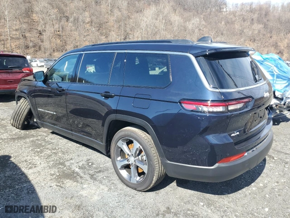 2024 Jeep Grand Cherokee L Limited with VIN 1C4RJKBG5R8591533, listed as a Copart auction lot 48693495 with 542 mi miles and Salvage Title. Bid and sale history available at carsss.com. Image 2.