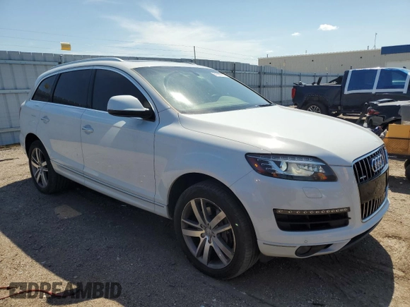 2012 Audi Q7 Premium Plus with VIN WA1LGAFE1CD007726, listed as a Copart auction lot 61665715 with 143,108 mi miles and Clean title. Bid and sale history available at DreamBid. Image 4.
