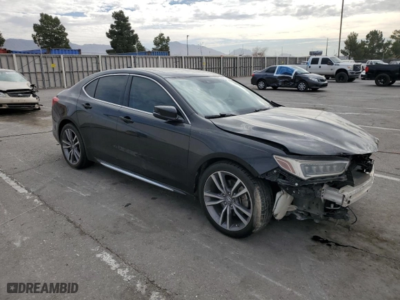 2019 Acura TLX w/Technology Pkg with VIN 19UUB2F49KA001065, listed as a Copart auction lot 84913484 with 63,884 mi miles and Salvage Title. Bid and sale history available at carsss.com. Image 4.