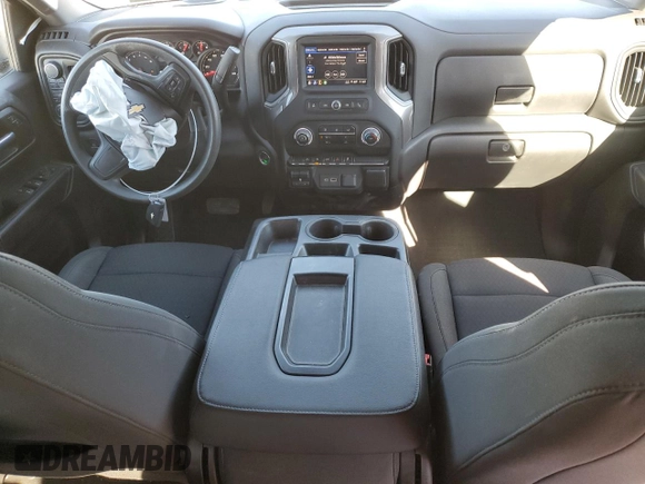 2023 Chevrolet Silverado 1500 Custom with VIN 3GCPDBEK7PG159113, listed as a Copart auction lot 89026075 with 27,447 mi miles and Salvage Title. Bid and sale history available at DreamBid. Image 8.