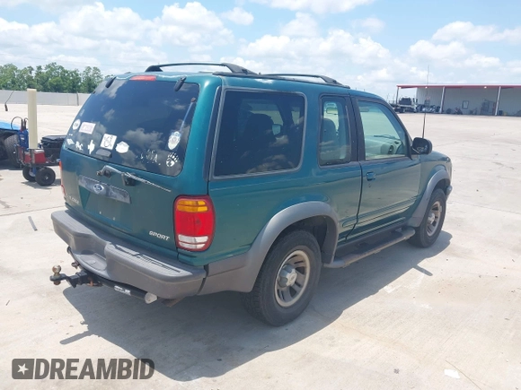 1998 Ford Explorer Sport with VIN 1FMYU22X6WUC66391, listed as a IAAI auction lot 42402582 with 288,018 mi miles and . Bid and sale history available at DreamBid. Image 4.