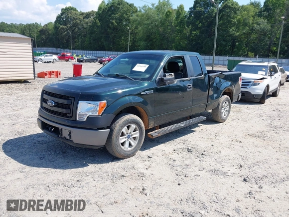 2014 Ford F-150 XL z VIN 1FTEX1CM2EFB18156, wystawiony jako IAAI lot #42564598 z przebiegiem 211 893 mil mil oraz . Historia ofert i sprzedaży dostępna na DreamBid. Obrazek 2.