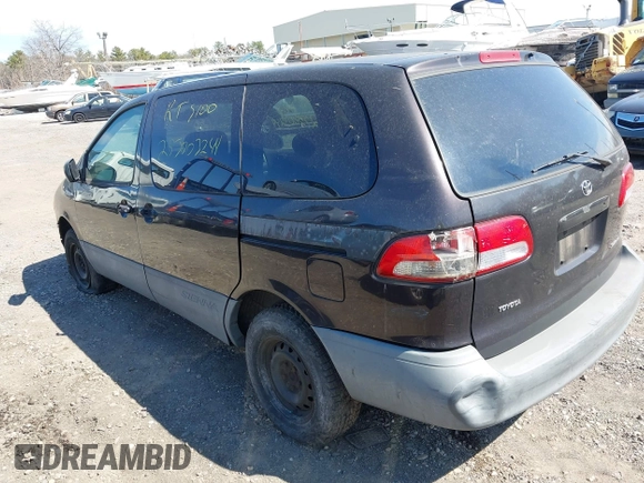 2001 Toyota Sienna CE with VIN 4T3ZF19C31U343097, listed as a IAAI auction lot 41911563 with Not Provided miles and . Bid and sale history available at DreamBid. Image 3.
