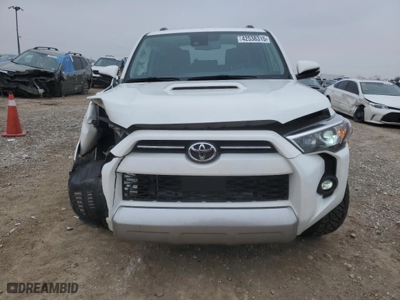 2024 Toyota 4Runner TRD Off Road with VIN JTERU5JR6R6221761, listed as a Copart auction lot 42538315 with 19,986 mi miles and Salvage Title. Bid and sale history available at carsss.com. Image 5.