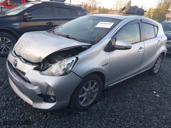 2012 Toyota Prius c One with VIN JTDKDTB37C1514061, listed as a IAAI auction lot 41189192 with 130,755 mi miles. Bid and sale history available at carsss.com. Image 17.